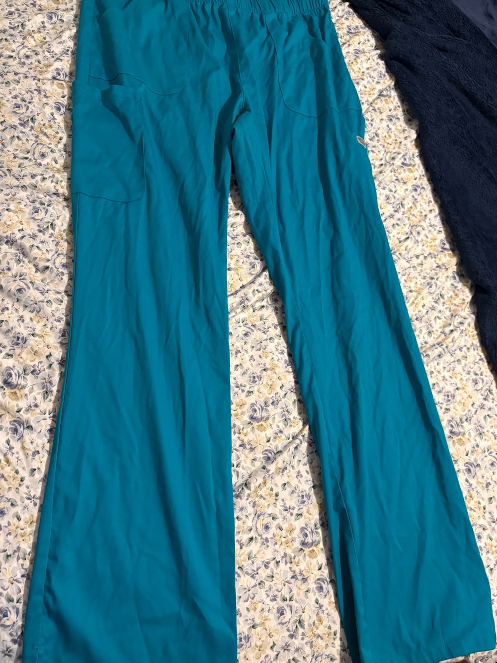 Teal Women's Tall Scrub Pants